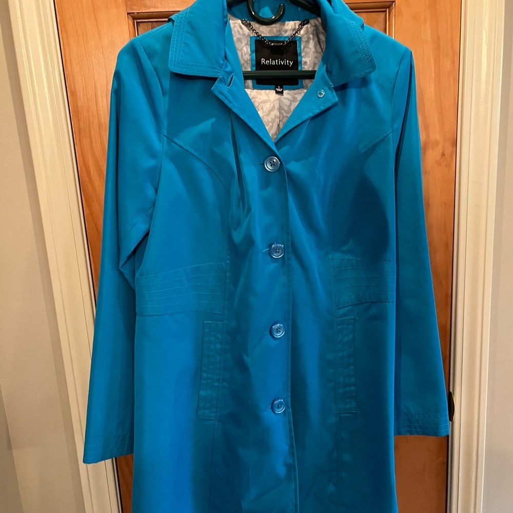 Relativity Women's Blue Coat